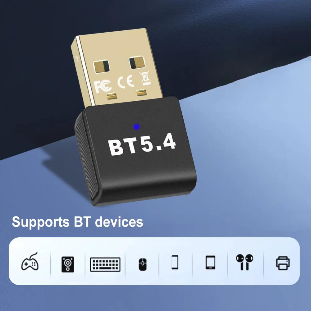 USB BT 5.4  , BT  , Win11/10/8.1 BT 5.4  ù, PC Ŀ  콺 ̾ Ű